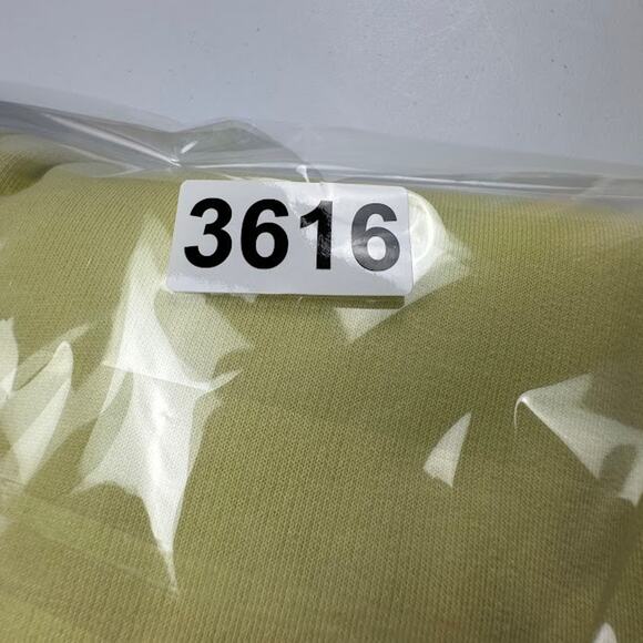 J Jill Fit Top Womens Large Yellow Green Long Sleeve Oversized Comfort Henley - Picture 11 of 11